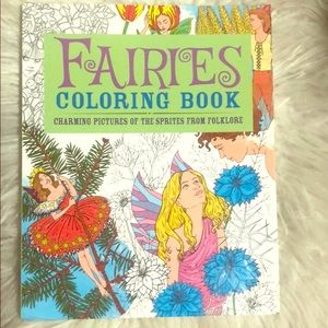 Fairy coloring book
